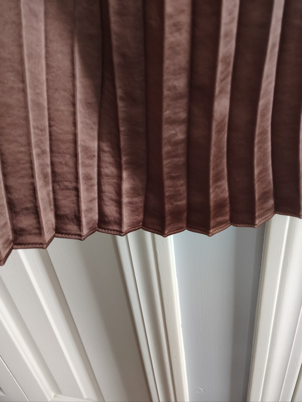 LC Lauren Conrad Chocolate Brown Pleated Midi Skirt XXL - Picture 4 of 11